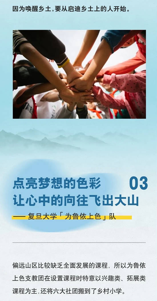 這三年，為(wei) 愛上色支教團隊為(wei) 雲(yun) 南鄉(xiang) 村帶去的美學與(yu) 色彩