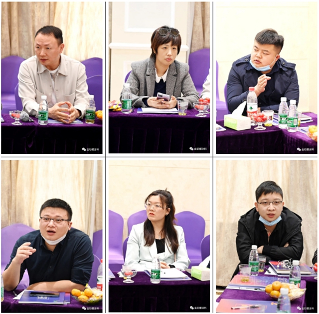 長沙市高新技術產(chan) 業(ye) 開發區住建局一行到臨(lin) 金彩螺塗料調研