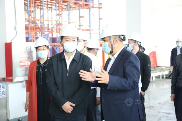 泰州市委、工商聯領導一行蒞臨(lin) 潤泰走訪調研