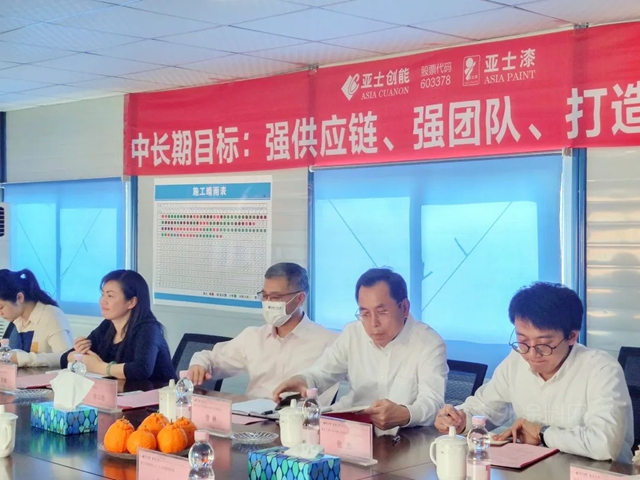 重慶工商大學走訪亞(ya) 士創能西南綜合製造基地項目