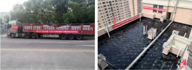 同心抗疫，東(dong) 方雨虹馳援寧波方艙醫院