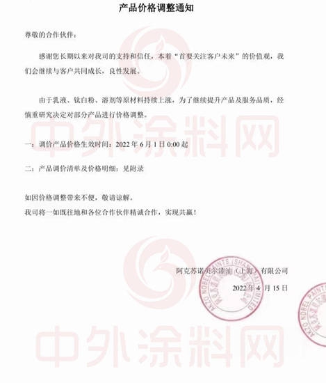 漲“鈦“狠！龍佰集團今年漲3次！原料、塗料、防水繼續開漲！