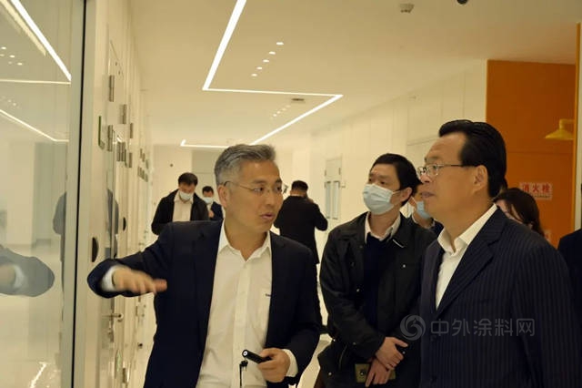 蘇州市科技局蒞臨(lin) 凱倫(lun) 高分子新材料科技有限公司調研科技創新工作