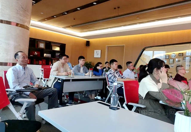 貝特爾化工一行到福州邦聯化工進行交流