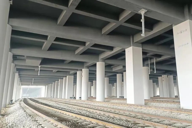 三棵樹無機塗料助力湖杭高鐵建設，為(wei) 重點交通設施提供環保低碳綠色塗裝解決(jue) 方案