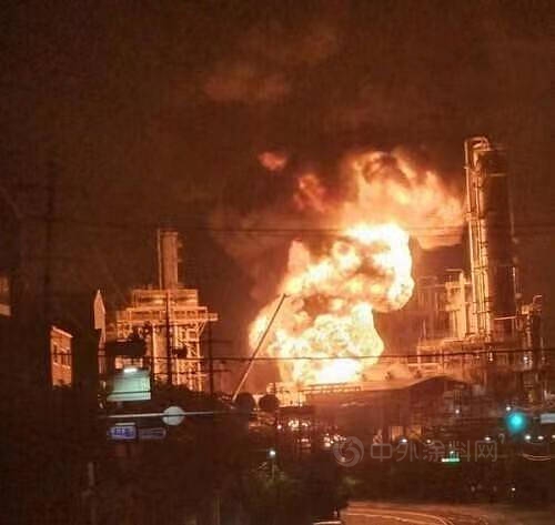 韓國第三大煉油廠爆炸，火柱騰起數十米，上遊77萬(wan) 噸PX停車，聚酯漆成本又要漲