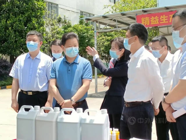 清遠市政府領導一行視察調研英德科迪