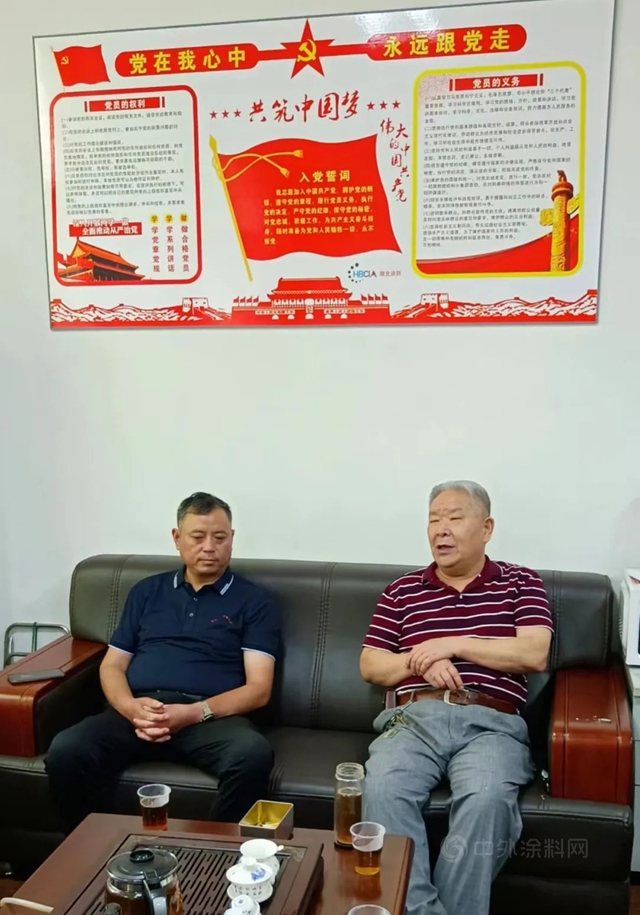 共商湖北塗料行業(ye) 發展大計,共同推進湖北塗料健康發展——襄陽市塗料行業(ye) 協會(hui) 到訪湖北省塗料工業(ye) 協會(hui) 和武漢雙虎塗料股份有限公司