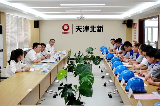 區域協同發展 | 尹自波調研北新建材在津企業(ye) 