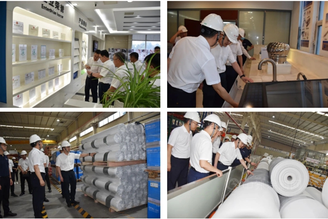 區域協同發展 | 尹自波調研北新建材在津企業(ye) 