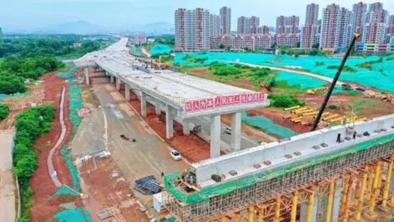 構築城市便捷交通脈絡，嘉寶莉助力贛州快速路建設