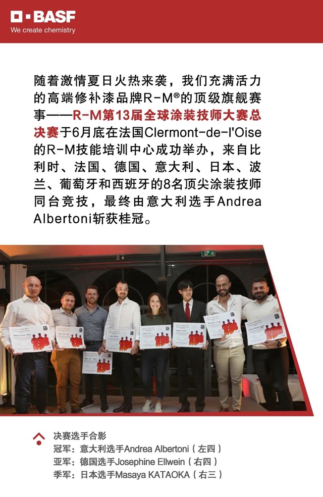 R-M® 2022年全球塗裝技師總決(jue) 賽激情閉幕