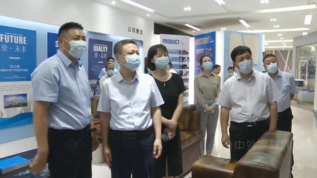 河南省科技廳副廳長陳誌強一行蒞臨(lin) 潔士美調研指導工作