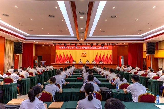 廣源黨(dang) 委換屆選舉(ju) 暨第二次黨(dang) 員大會(hui) 勝利召開