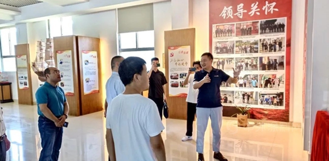 亳州市招商考察團一行蒞臨(lin) 魚童考察