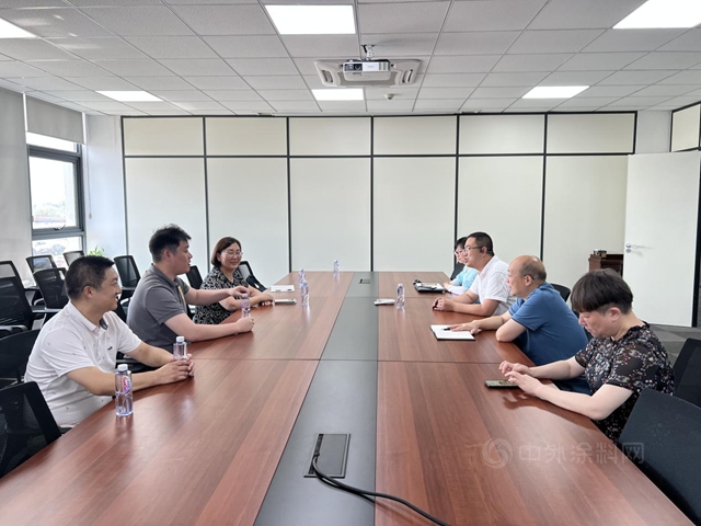 加強節能降碳  創新技術應用——寧波塗協攜專(zhuan) 家走訪寧波瑞淩新能源科技有限公司