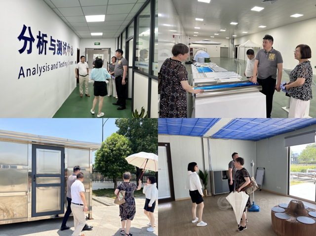 加強節能降碳  創新技術應用——寧波塗協攜專(zhuan) 家走訪寧波瑞淩新能源科技有限公司