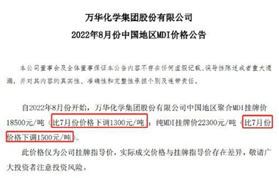 淨利大降23.26%，萬(wan) 華化學下半年如何走？