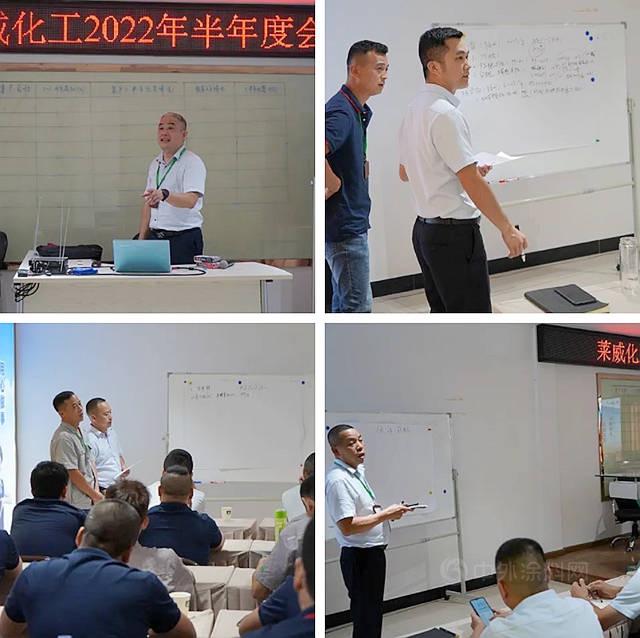 2022年萊威化工營銷中心年中會(hui) 議