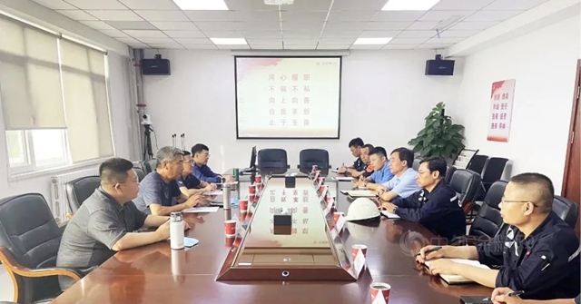 北新建材安全環保部高級經理馬烈一行蒞臨(lin) 北新防水北方公司調研