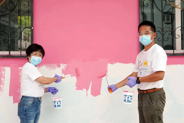 PPG“New Paint for a New Start”活動通過色彩翻新使天津市泰達第一幼兒(er) 園煥然一新