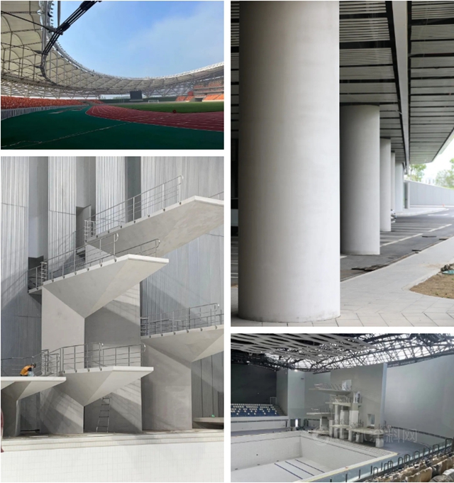 三棵樹工程助力嶽陽市體(ti) 育中心項目，六位一體(ti) 集成係統推進“全民健身”工程再升級