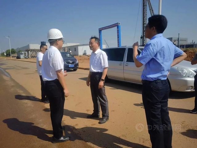 池州市人大常委會(hui) 副主任程國清調研廣源集團安徽青陽項目建設情況