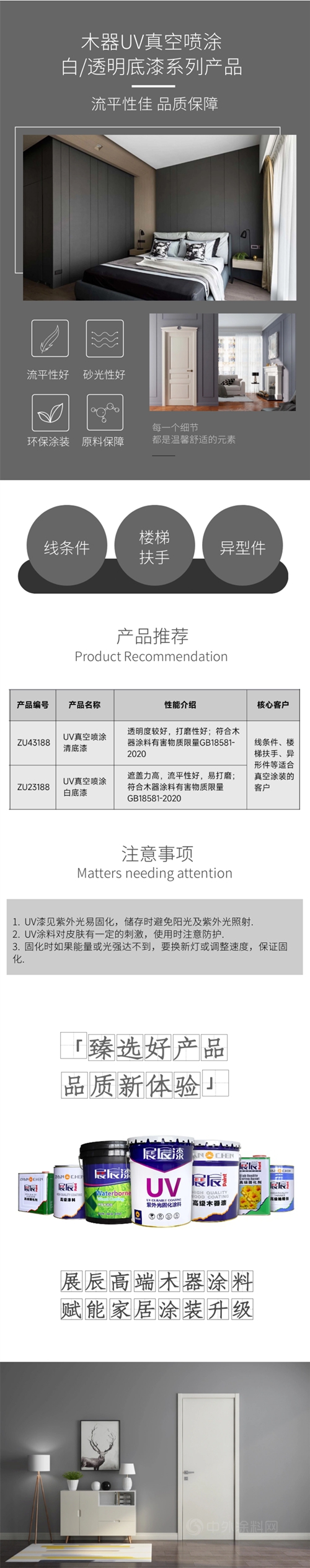 塗裝臻品丨展辰UV爆款係列上市