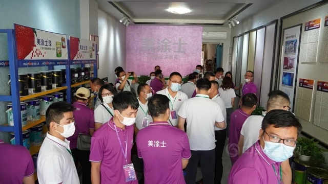 美塗士藝術漆衡陽樣板市場觀摩會(hui) 圓滿召開