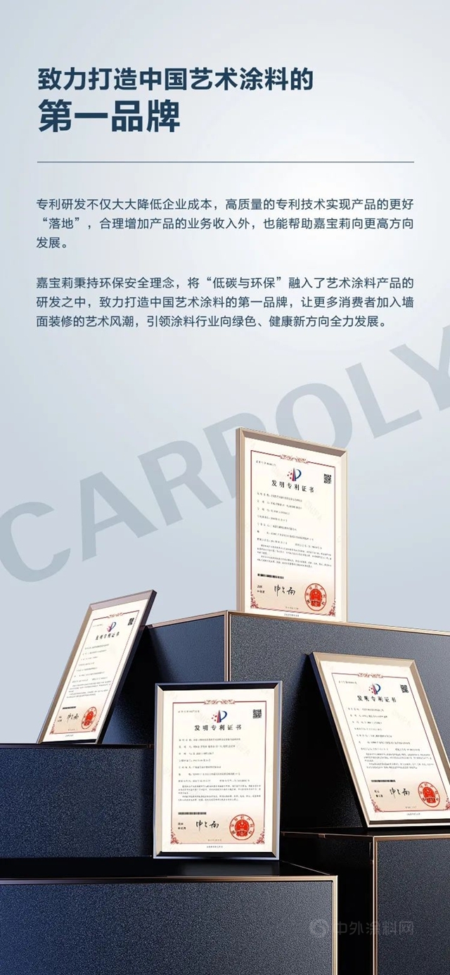 這些專(zhuan) 利，厲害了！見證嘉寶莉黑科技硬實力