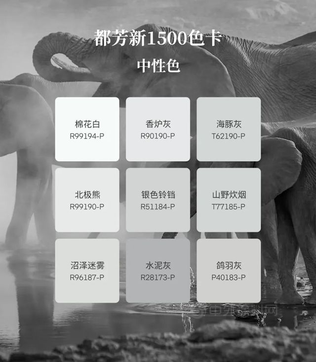 都芳新色卡「重磅」上線，玩轉1500色