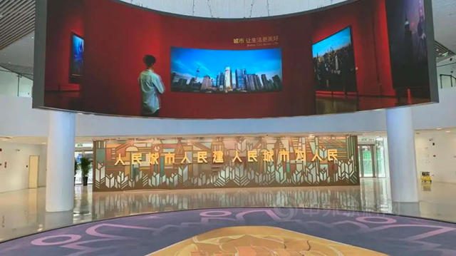 秀珀環氧磨石，打造上海城市規劃館腳下的藝術