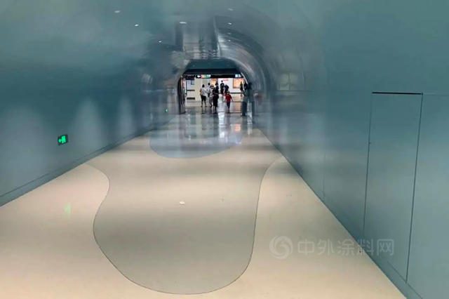 秀珀環氧磨石，打造上海城市規劃館腳下的藝術
