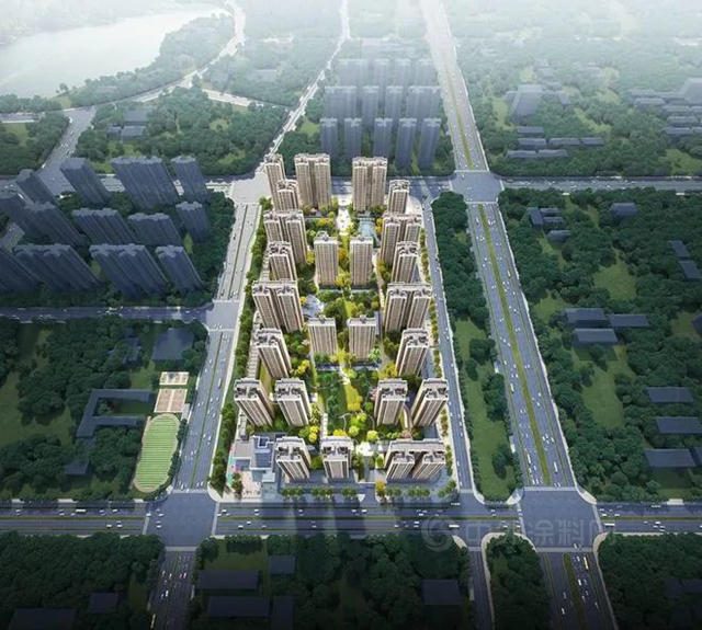 啟利漆成功中標千億(yi) 國企北投·湖畔公園裏2標外牆塗料工程