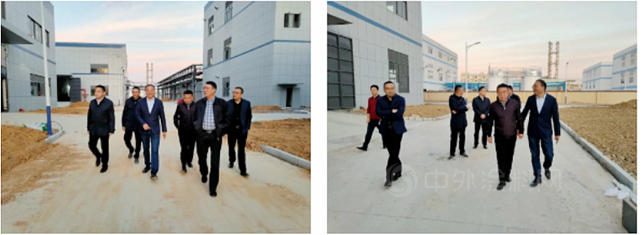 中化四建黨(dang) 委書(shu) 記董事長胡流芳一行到訪湖南倍特爾