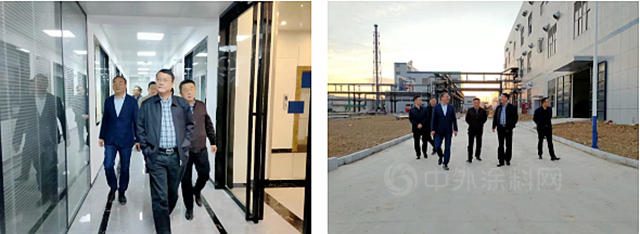 中化四建黨(dang) 委書(shu) 記董事長胡流芳一行到訪湖南倍特爾