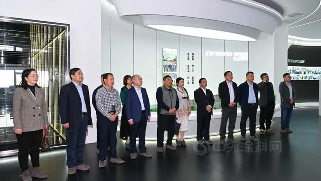 常州紡院黨(dang) 委書(shu) 記吳訪升一行蒞臨(lin) 晨光集團參觀考察交流