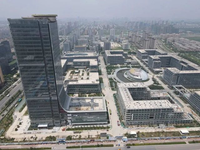 宿遷第一高樓！紫荊花助力打造京東(dong) 智慧城