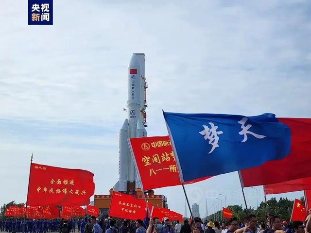 築夢天宮 逐夢蒼穹 I 燈塔塗料助力夢天實驗艙成功發射