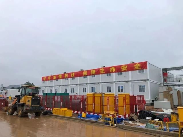 風雨同“艙”，科順股份馳援廣州黃埔方艙醫院建設！