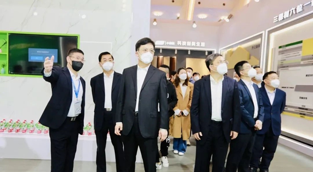 三棵樹亮相“2022上海城博會(hui) ”，低碳科技助力城市綠色發展之路