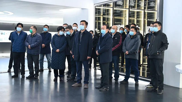 常州市副市長夏思軍(jun) 一行蒞臨(lin) 晨光集團參觀調研！