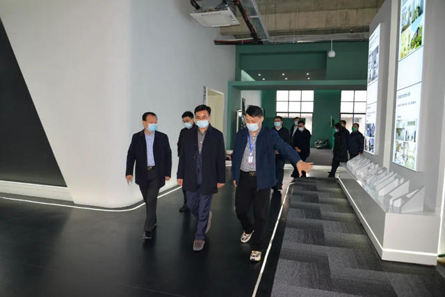 常州市副市長夏思軍(jun) 一行蒞臨(lin) 晨光集團參觀調研！