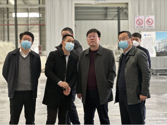 江西省工信廳副廳長謝誌鋒蒞臨(lin) 江西廣源（藤田工廠）調研考察