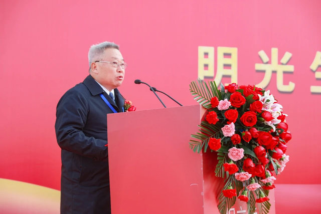 保立佳安徽明光生態工業(ye) 園工廠正式落成