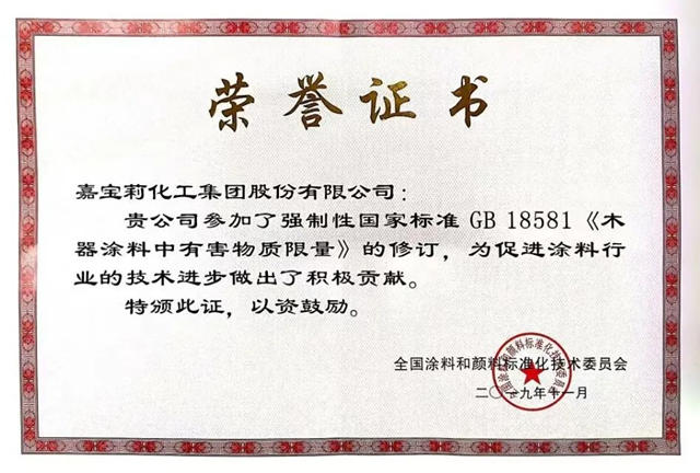 技術推動進步！嘉寶莉獲石化聯合會(hui) 2022年度科技進步獎