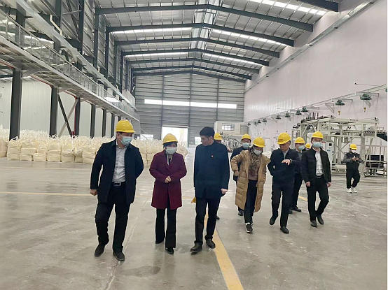 江西省委編辦副主任廖濤蒞臨(lin) 江西廣源（永豐(feng) 藤田）工廠調研