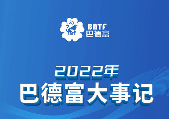 巴德富集團2022年度大事記