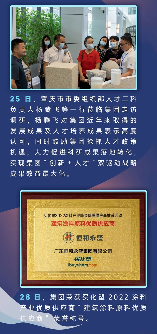 記錄足跡 砥礪前行！2022恒和永盛集團跑出發展“加速度”