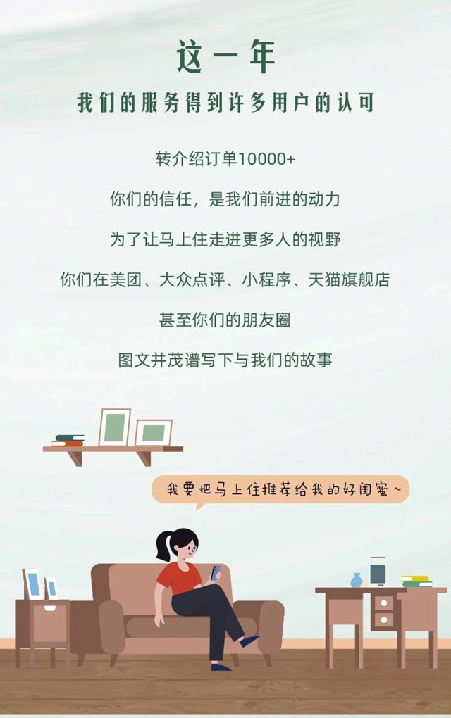 2022年三棵樹馬上住服務年度總結報告